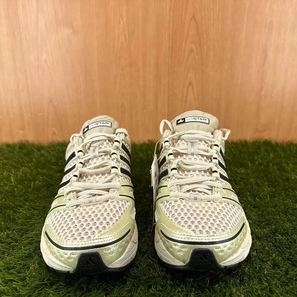 adidas Adistar Control 5 White Black Running Shoes KI6152 Men's 6.5 / Womens 7.5